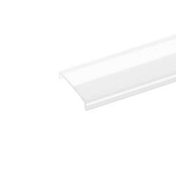 Cover for Surface profile 20, flush, length 100cm, opal
