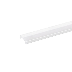 Cover for Recessed profile FLAT / Wall profile UP OR DOWN 12 / UP & DOWN 12 / Recessed profile FLAT, flush, length 100cm, opal
