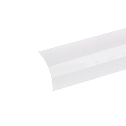 Cover for Corner profile 20, round, length 100cm, opal