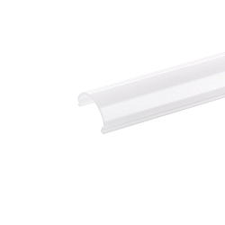Cover for Alu mounting track 15, round, length 100cm, opal