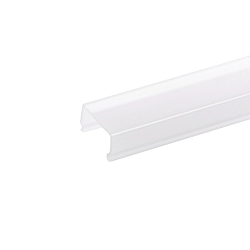 Cover for Alu mounting track 15, high, length 200cm, opal