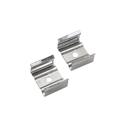 Mounting clips for Surface profile 12 / Recessed profile 12, 2 pieces, spring steel