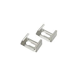 Mounting clips for Surface profile FLAT 12, 2 pieces