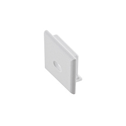Endcap for Alu mounting track 15, high, with hole