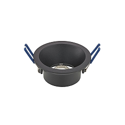 recessed luminaire set back GU5,3 IP20, black