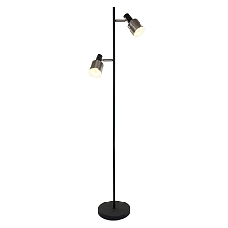 AN Floor lamp FJORGARD, 2 flames, black