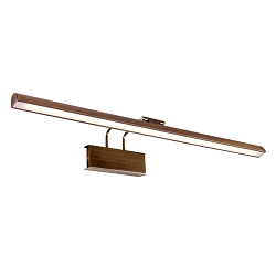 Steinhauer Wall luminaire LITHO LED, 1 flame, 60cm, bronze