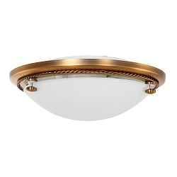 Steinhauer Wall and ceiling luminaire CEILING AND WALL, 1 flame, bronze