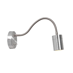 wall luminaire UPROUND 1 flame GU10 IP20, steel 