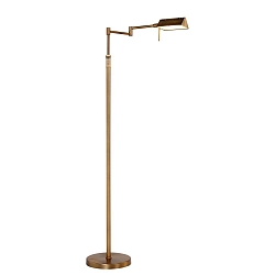 Mexlite Floor lamp KARL, 1 flame, bronze