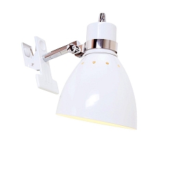 Steinhauer Spot SPRING zum Klemmen, 1 flame, metal, white