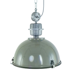 pendant luminaire BIKKEL - � 42CM 1 flame, medium E27 IP20, green dimmable