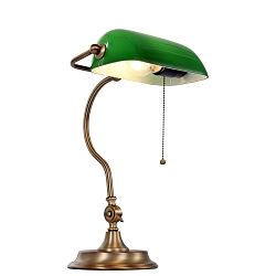 Mexlite Table lamp BELANA, 1 flame, bronze