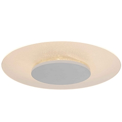 ceiling luminaire LIDO large, round, indirect, perforated IP20, white matt dimmable