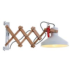 AN Wall luminaire WOODY, 1 flame, beech
