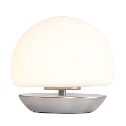 table lamp ANCILLA round, short, with touch dimmer G9 IP20, beech, natural colour dimmable