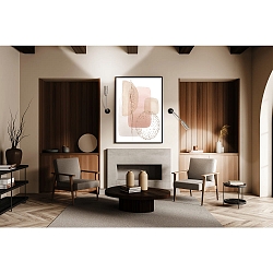 wall and ceiling luminaire NEO! FLEX WALL/CEILING (MV) with flex arm, surface-mounted version, focusable IP20, copper