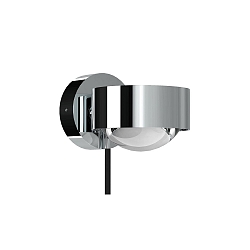 wall luminaire PUK MINI WALL + (COB LED) up / down, rotatable, without lens IP20, chrome dimmable