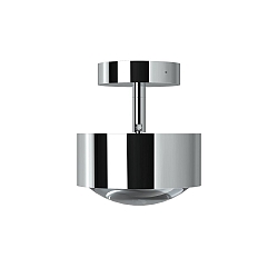 ceiling luminaire PUK MAXX TURN swivelling, rotatable, without lens IP20, chrome dimmable
