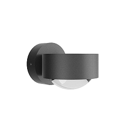 outdoor wall luminaire PUK MINI WALL OUTDOOR (COB LED) up / down, rigid, without lens IP44, anthracite matt dimmable