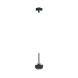 pendant luminaire PUK MINI DROP SOLO (COB LED) up / down, rigid, without lens IP20, anthracite matt dimmable