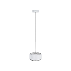 pendant luminaire PUK MEG MAXX DROP SOLO (COB LED) up / down, rigid, without lens IP20, white matt dimmable