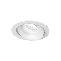 LED Recessed spot RONY 1.0, IP20, 300/500mA, 7/10W 3000K, CRi >90, white