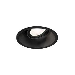 Recessed spot DEEP ADJUST 1.0 PAR16, GU10 max. 12W, with leaf springs, black