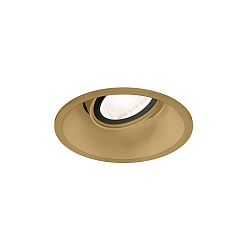 recessed luminaire DEEP ADJUST CEILING REC 1.0 PAR16 GU10 IP20, champagner  12W