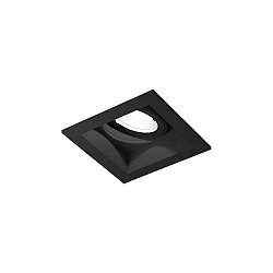 LED Recessed spot PLANO 1.0, 350/500mA, 7/10W 3000K, CRi >90, rotatable/swivelling, black