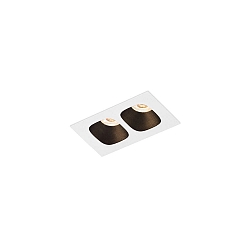 recessed luminaire PIRRO PETIT CEILING REC 2.0 IP20, black matt, white matt 5W 380lm 3000K 20-40� 20-40� CRI 90-100