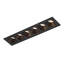 recessed luminaire PIRRO PETIT CEILING REC 6.0 IP20, black matt 14W 680lm 2700K 20-40� 20-40� CRI 90-100