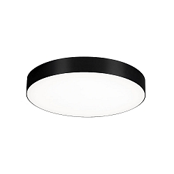LED Wall /Ceiling luminaire ROBY 3.5, IP44, � 35.5cm, dimmable, white, 32W 2700K, black