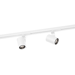 LED 1-phase Spot SQUBE ON TRACK 1.0, 6W 2700K, incl. adapter, white