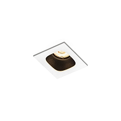 LED Recessed spot PIRRO 1.0, 1 Spot 4.5W 3000K, CRi >90, dimmable, black