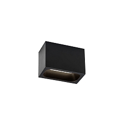ceiling luminaire PIRRO OPAL CEILING SURF 2.0 IP20, black matt dimmable