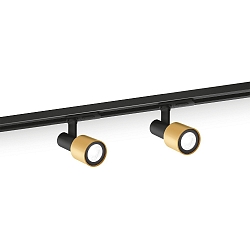 1-phase track spot SARA 1.0, GU10 max. 12W, gold