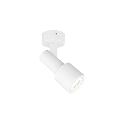 Wall /Ceiling luminaire SARA 1.0 PAR16, GU10 max. 12W, swivelling 90�, white