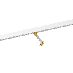 LED Track spot MICK ON TRACK 1.0 for STREX SYSTEM 48V, 9.5W 2700K, CRi >90, white gold