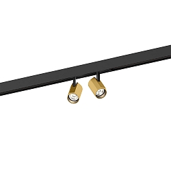 LED Track spot CENO ON TRACK 2.0 for STREX SYSTEM 48V, 2700K, not dimmable, black gold