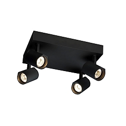 spot CENO CEILING SURF 4.1 IP20, black matt dimmable