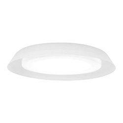 LED Wall /Ceiling luminaire TOWNA 2.0, IP44, � 46.1cm, 3000K, dimmable, white