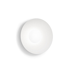 wall luminaire CLEA WALL SURF 1.0 IP20, white matt dimmable