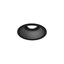 LED Recessed spot DEEP 1.0, IP20, 350/500mA, 7/10W 2700K, CRi >90, with leaf springs, black