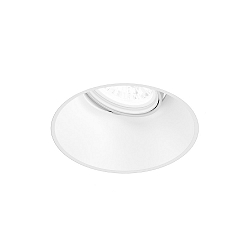 ceiling recessed luminaire DEEP ADJUST TRIMLESS 1.0 flush, cardanic swivelling, with wire springs IP20, mat