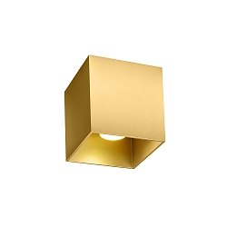 ceiling luminaire BOX CEILING SURF 1.0 1 flame, DALI controllable IP20, gold dimmable