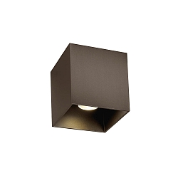 ceiling luminaire BOX CEILING SURF 1.0 1 flame, DALI controllable IP20, bronze dimmable