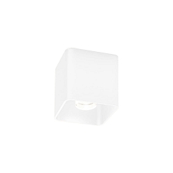 ceiling luminaire DOCUS CEILING SURF 1.0 1 flame, DALI controllable IP20, white matt dimmable