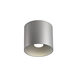 ceiling luminaire RAY CEILING SURF 1.0 1 flame IP20, brushed aluminium dimmable