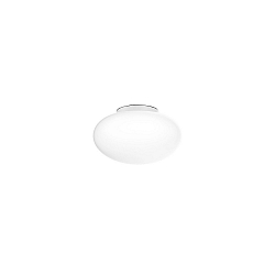 ceiling luminaire PERLEZ IP44 2.0 - � 16CM cambered, with spacer IP44, white dimmable